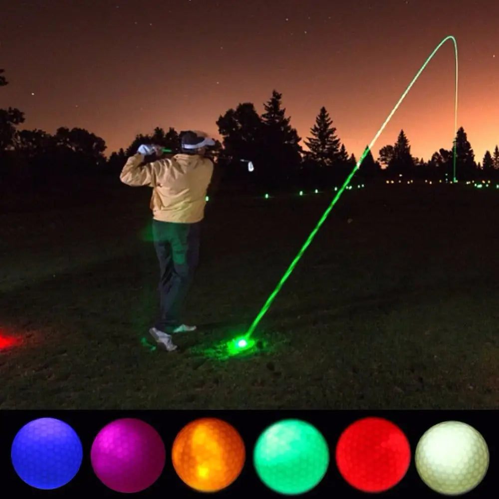 Led Golf Ball Flashing Ball Golf Supplies